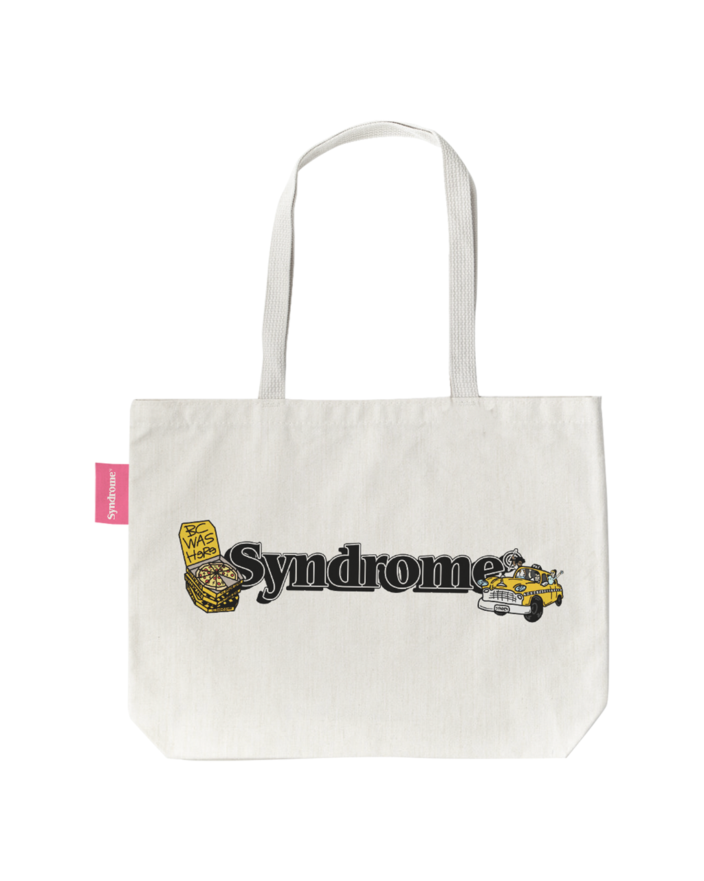 Yellow Cab x Syndrome Tote Bag