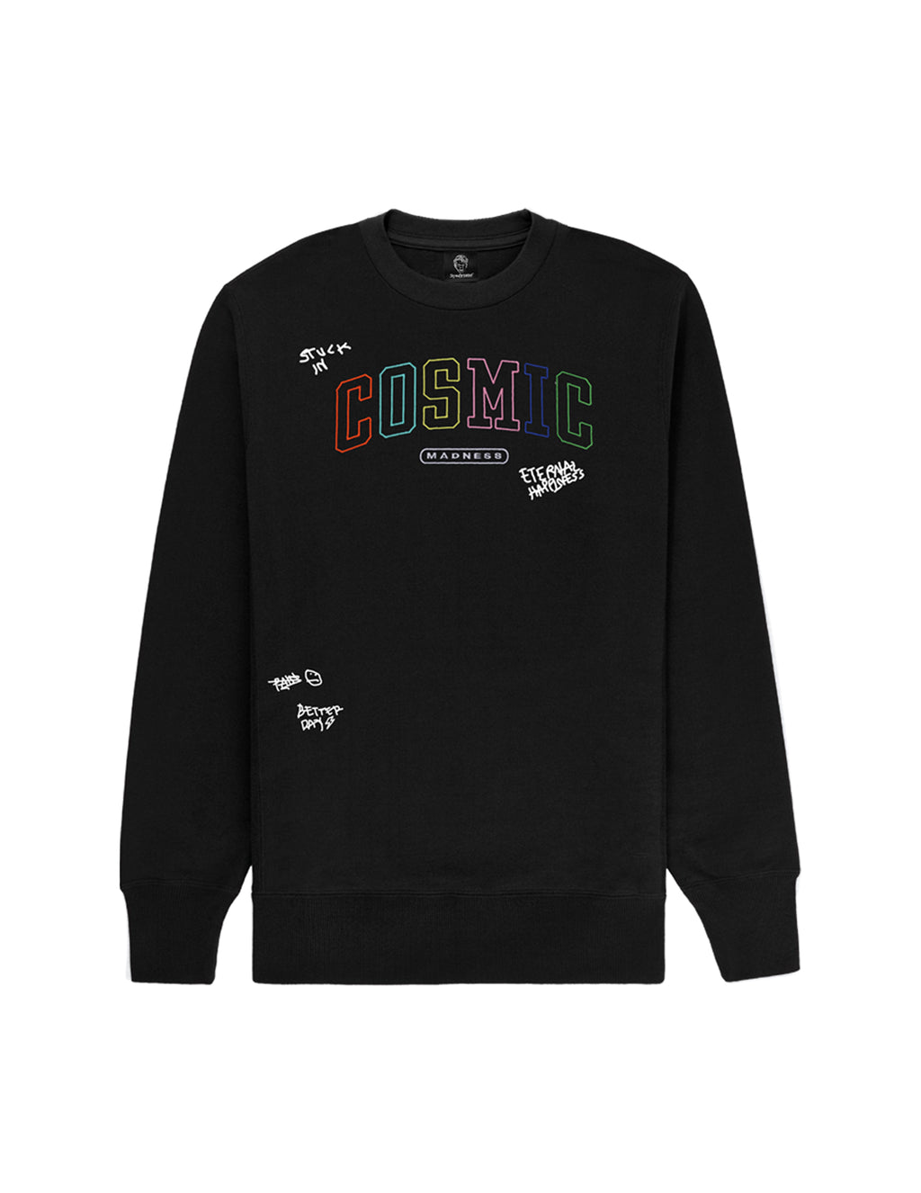 Cosmic Madness Sweater – Black