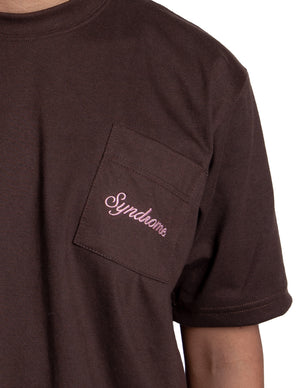 Lazy Pocket Tee – Brown